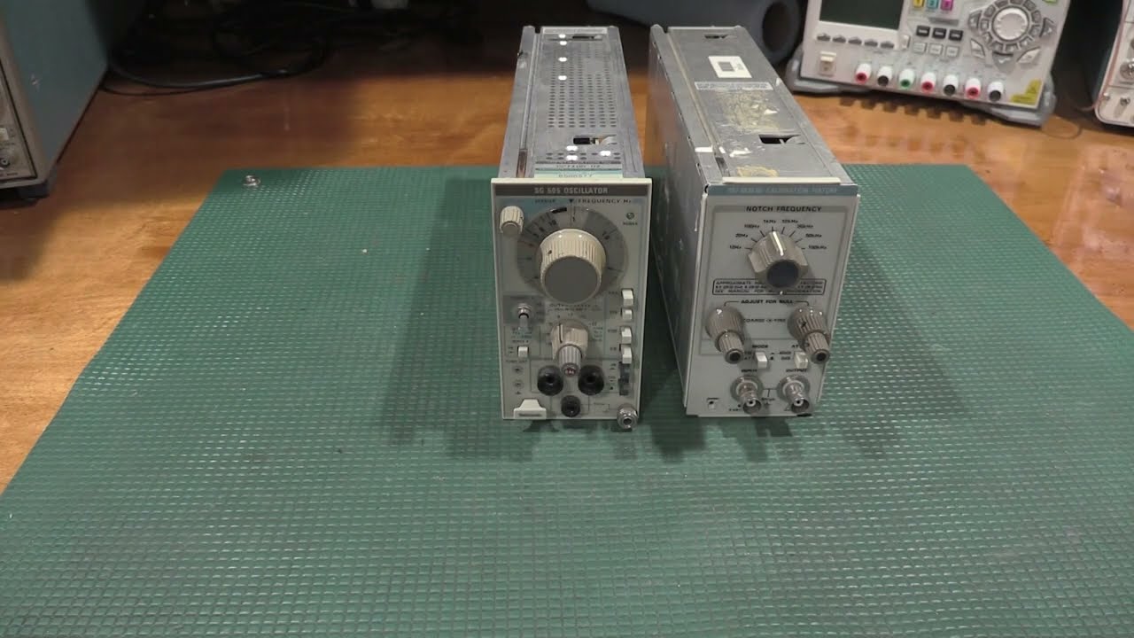 TekTronix SG505 Repair and Abridged Validation