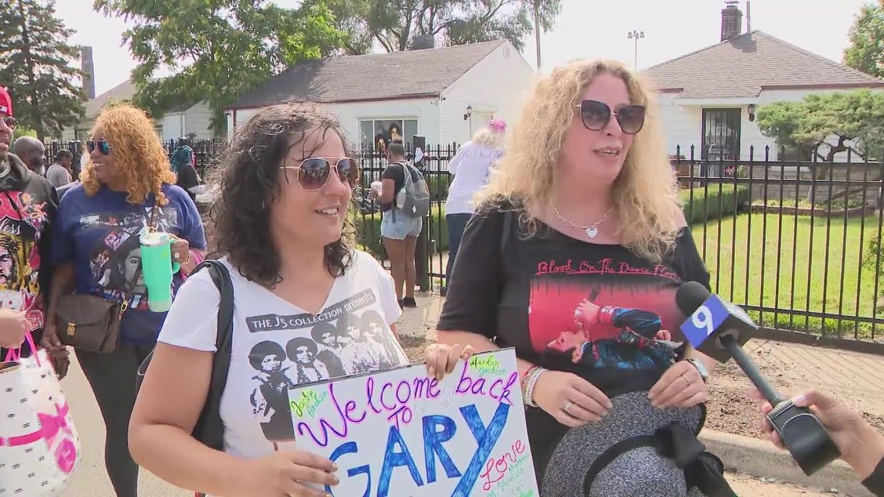 Gary, Indiana, celebrates Michael Jackson's 67th birthday with block party