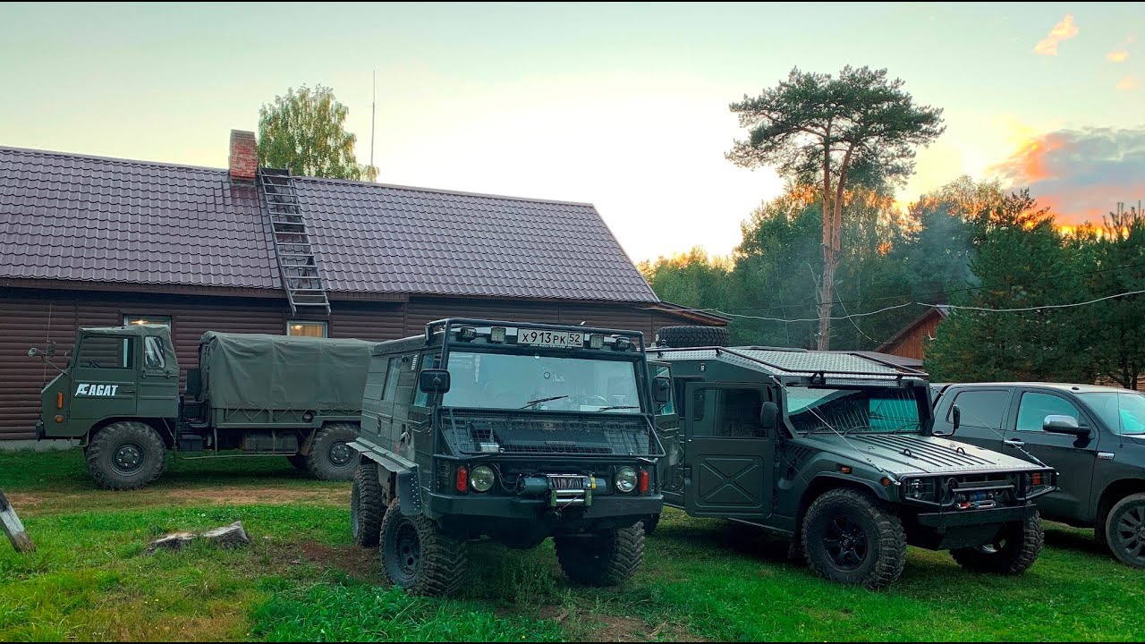 Лучшая техника для бездорожья Pinzgauer и Toyota Mega Cruiser