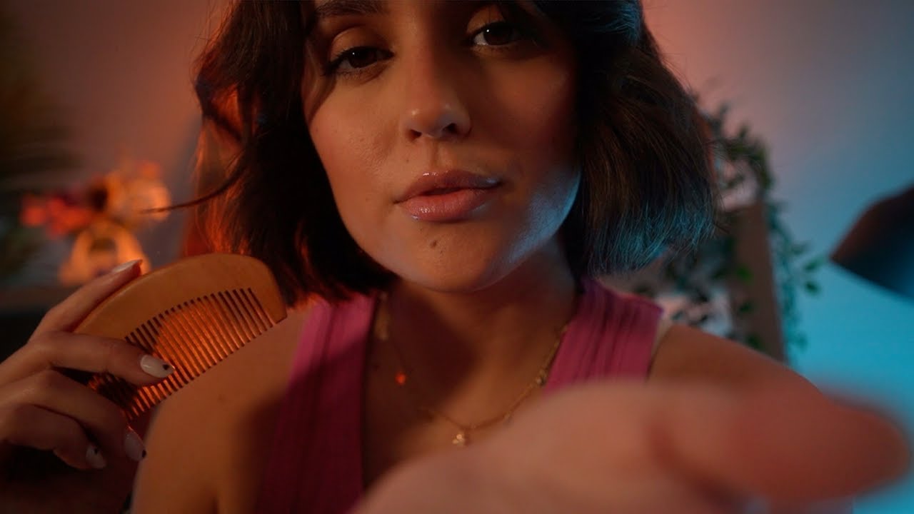 ASMR we're stuck inside while its raining, let me help you relax 😌