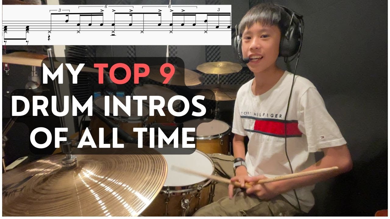 TOP 9 ICONIC DRUM INTROS OF ALL TIME - PART 1