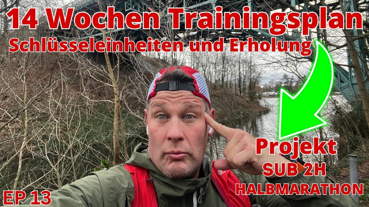 Sub 2h Berlin Halbmarathon / Trainingsplan Schlüsseleinheiten und Erholung