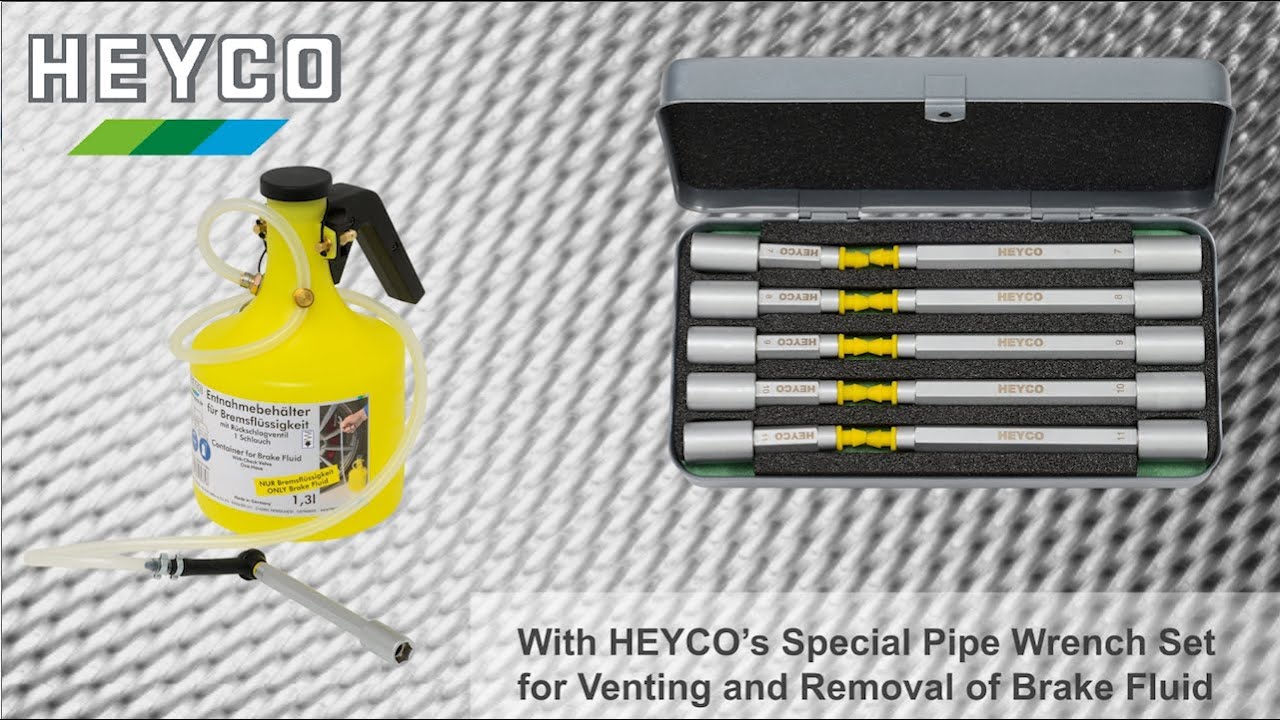 HEYCO Brake Fluid Special Pipe Wrench