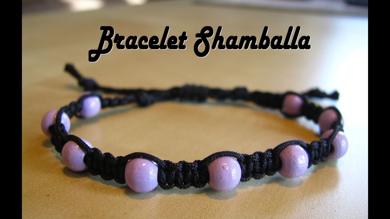 [TUTO] Easy Shamballa bracelet with beads (beginners)