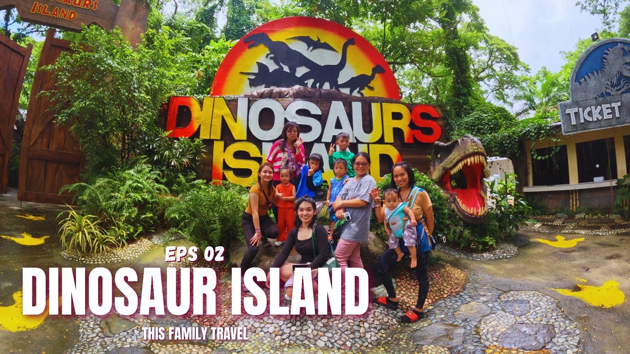 PAMPANGA 2023 -a Family Travel Vlog |  Dinosaur Island