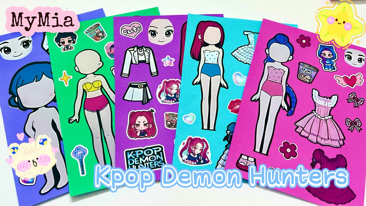 HUNTRIX Girl Group in Normal Life ☘️💋#kpopdemonhunters #sticker #viral 