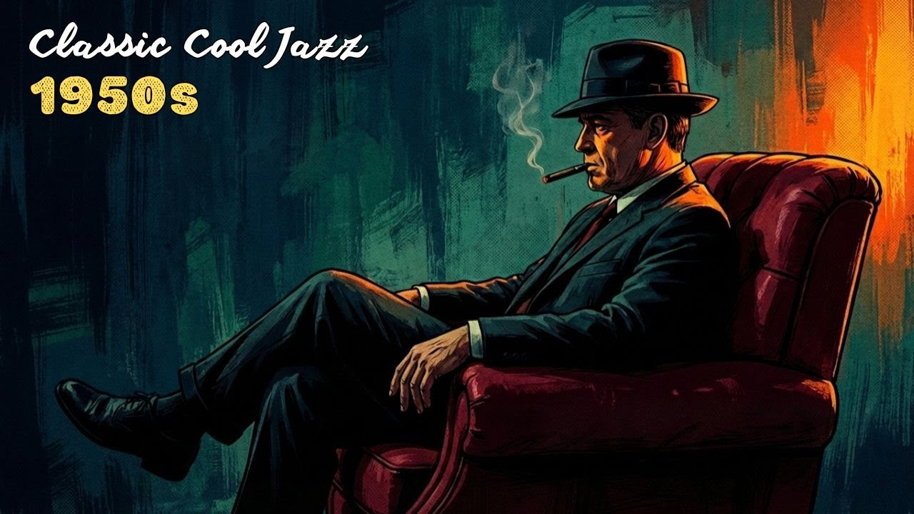 1950s Cool Jazz Lounge 🎷 Timeless Night Music for Relaxation & Deep Focus