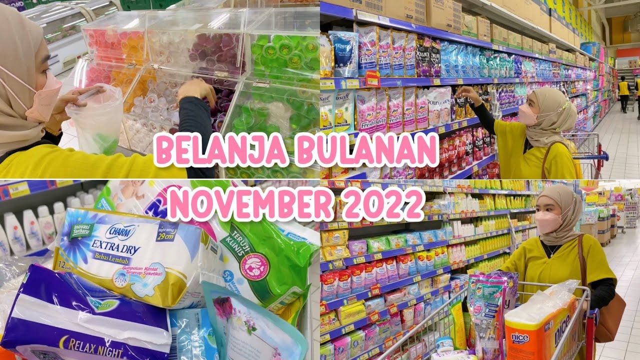 BELANJA BULANAN NOVEMBER | #groceryshopping