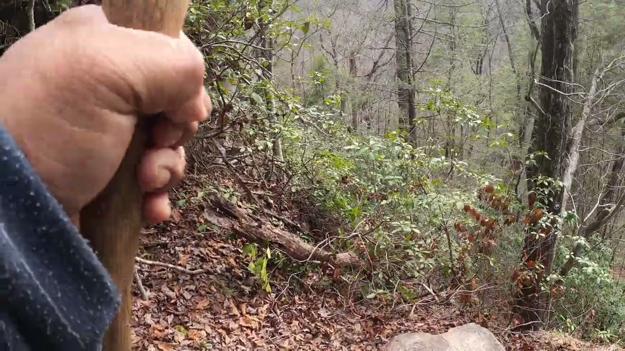 On my way to Upper Piney Falls base
