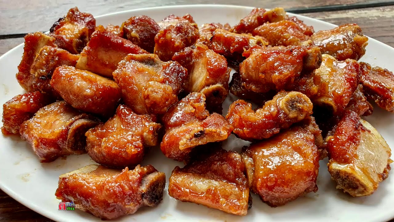 ซี่โครงหมูคั่วซีอิ๊ว เมนูที่ทำง่ายแสนง่าย จะกินเล่นรึจะกินจริงก็อร่อย