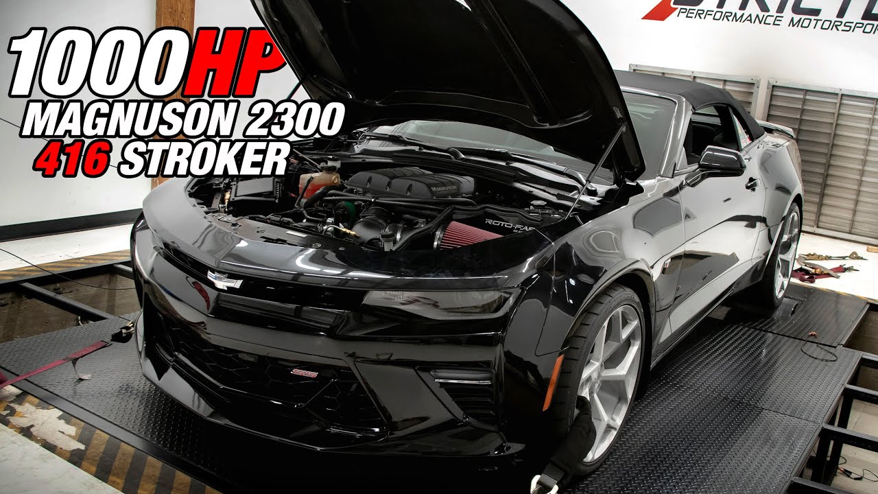 1000HP 416 Stroker Camaro SS w/ Magnuson 2300