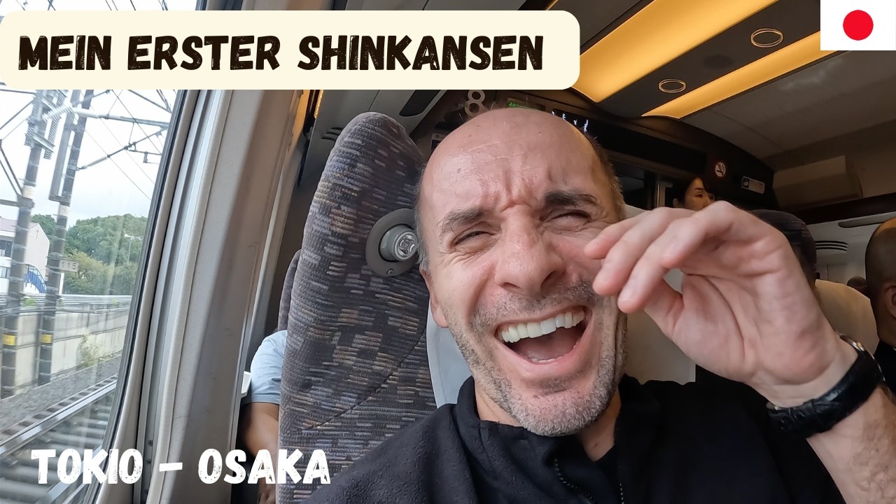 Das passierte im ZUG TOKIO - OSAKA im SHINKANSEN 🇯🇵