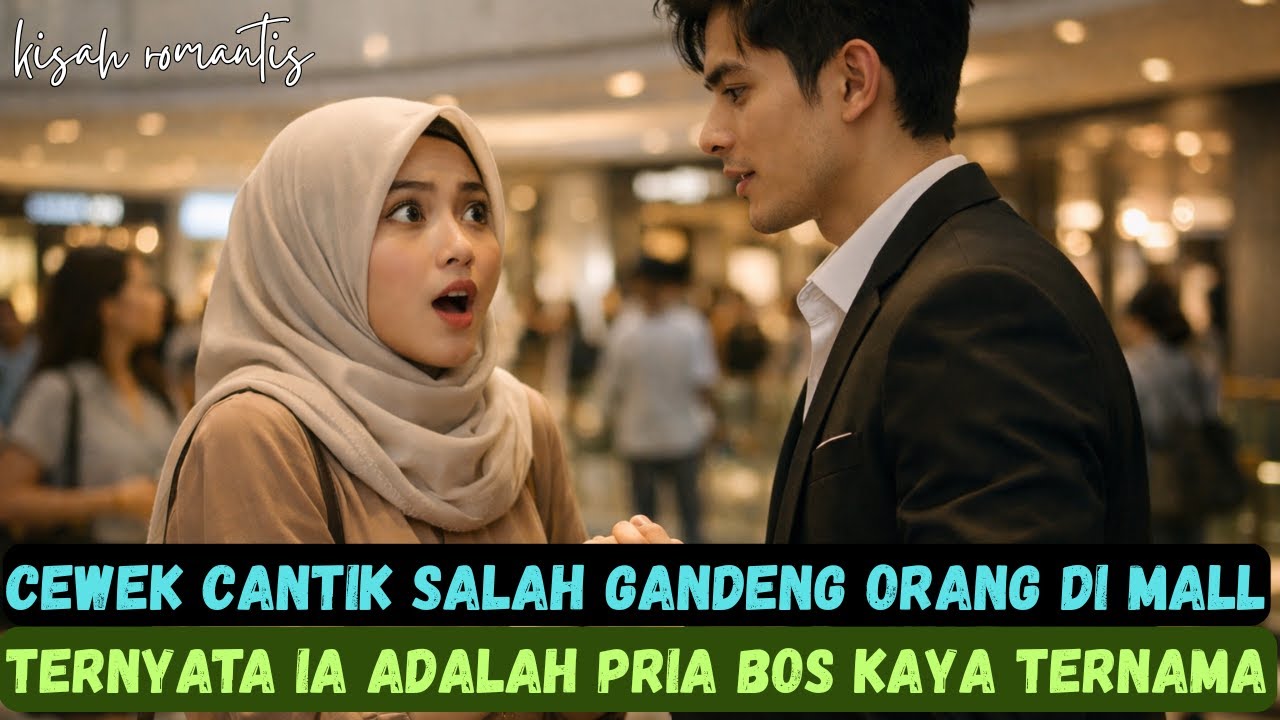 cewek cantik salah gandeng cowok di mall,ternyata cowok itu bos kaya muda !!!!