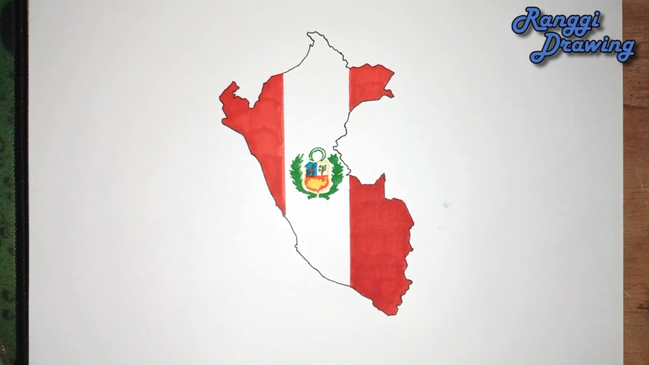 How to Draw Map of Peru
