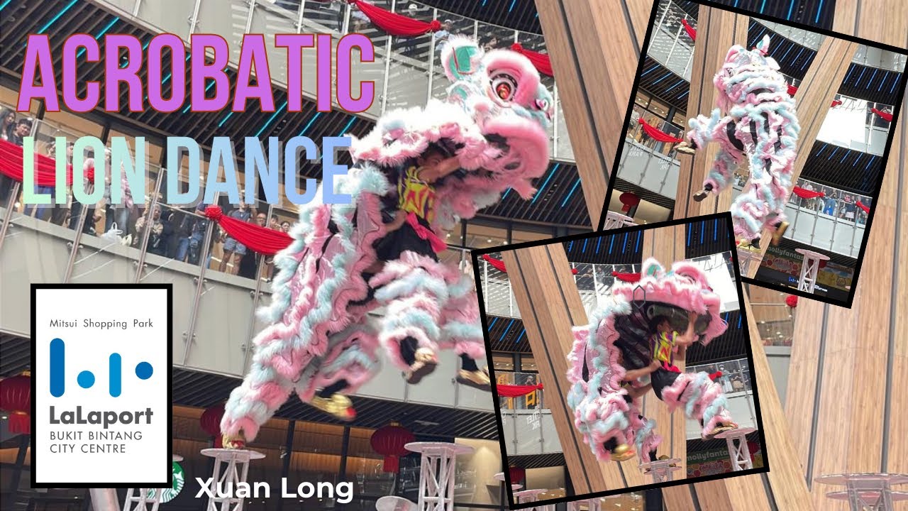 2026 Pre CNY Acrobatic Lion Dance @ Lalaport January 24th