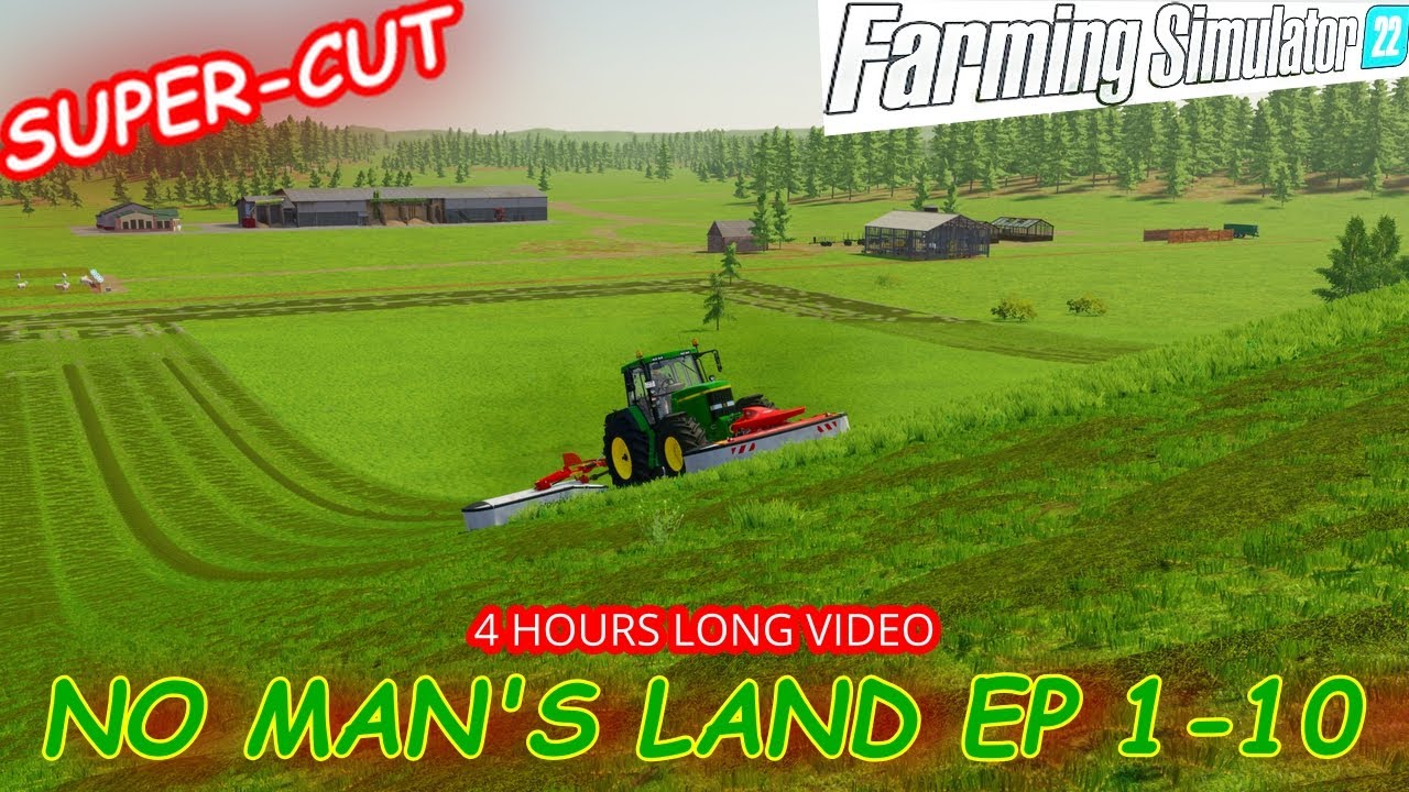 No Man's Land Farm Build FS22 Evolution | Starting a successful farm from nothing | Season 1