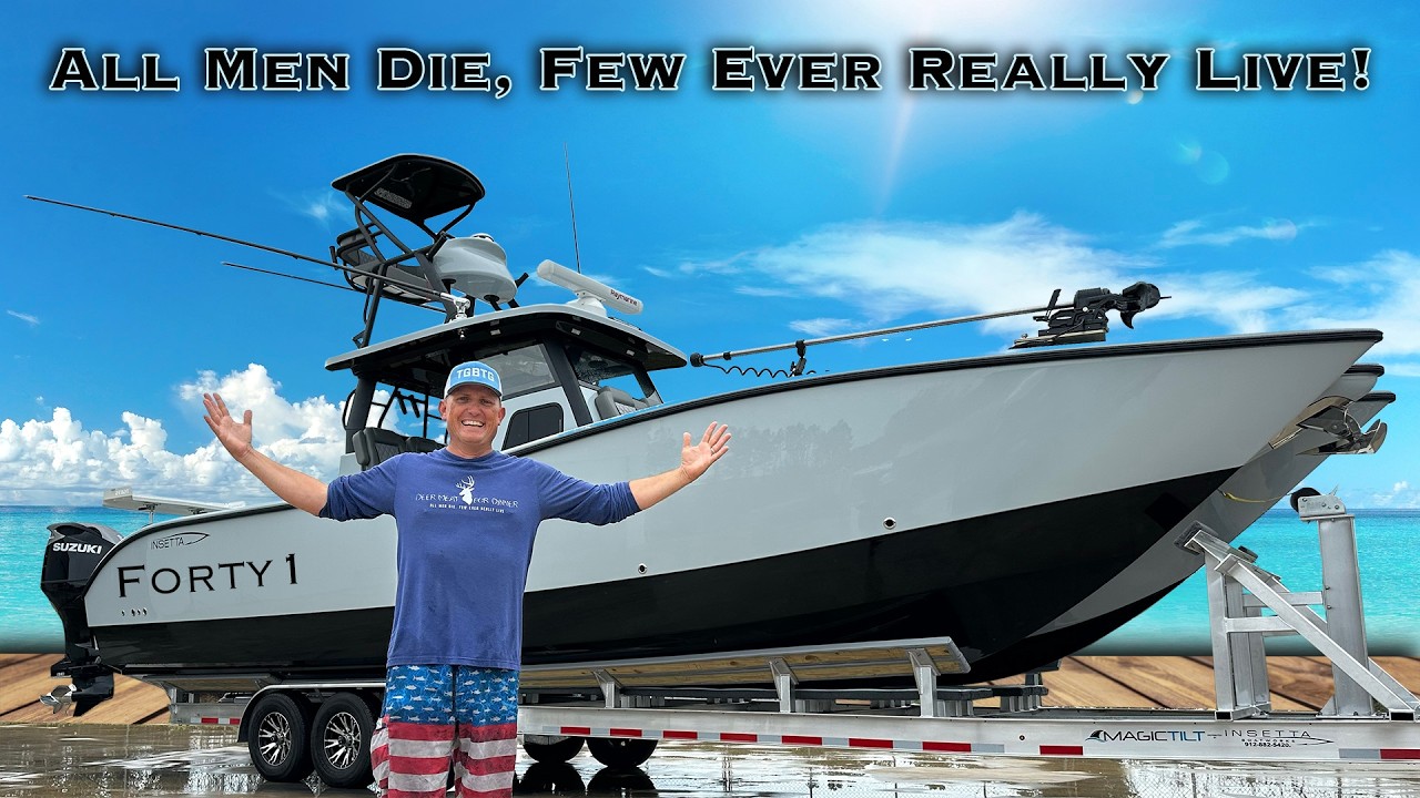 My New Boat! {Insetta 35 IFC} Building Start to Finish!