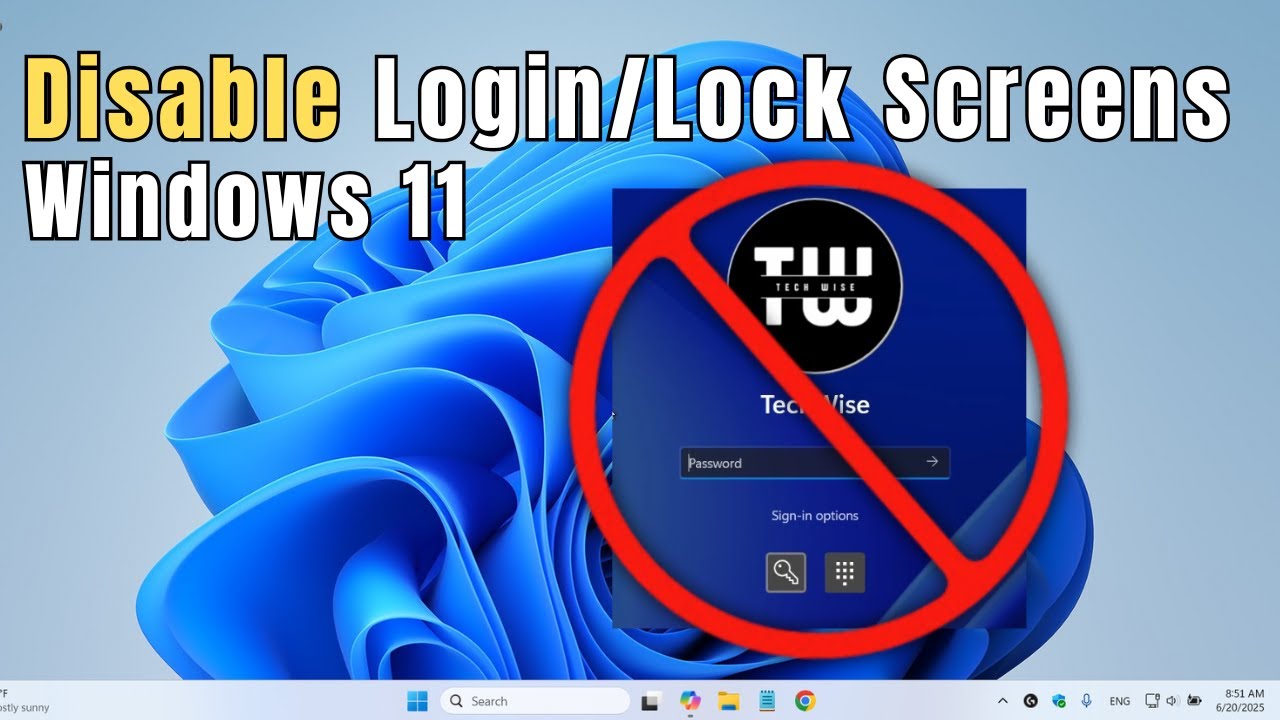 Disable Windows 11 Login Password & Lock Screen | Quick & Easy Steps