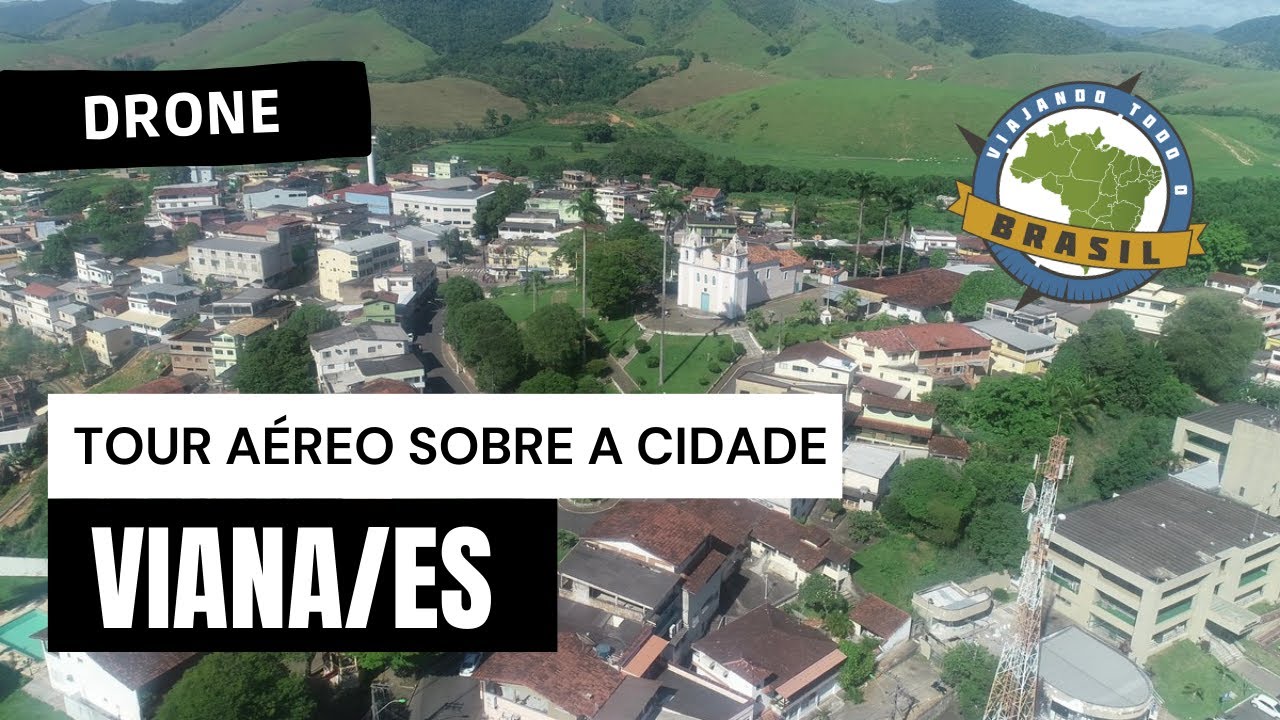 Viana/ES - Drone - Viajando Todo o Brasil