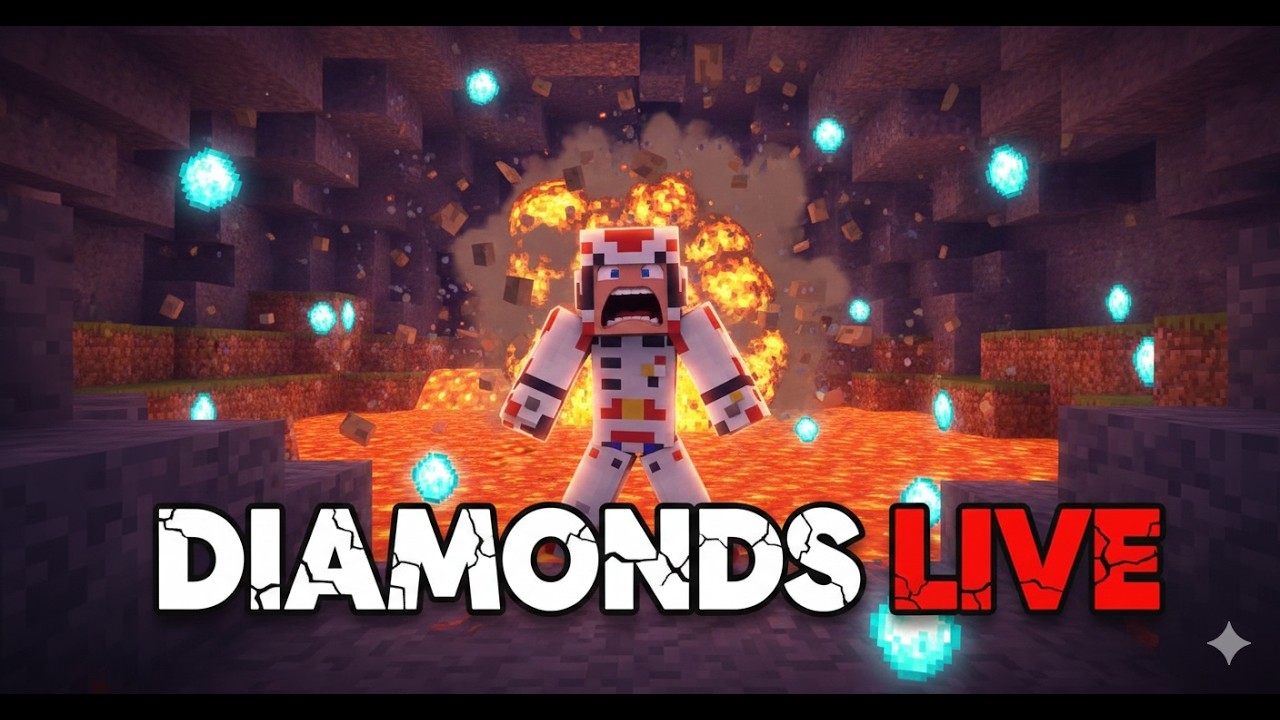 LIVE 🔴 Mining for Diamonds And Exploring in My World⛏️#shortsfeed #minecraft