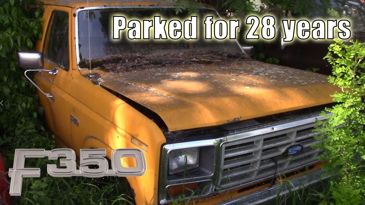 What Am I Getting Myself Into -  Reviving a 1986 Ford F-350 after 28 Years - Part 1