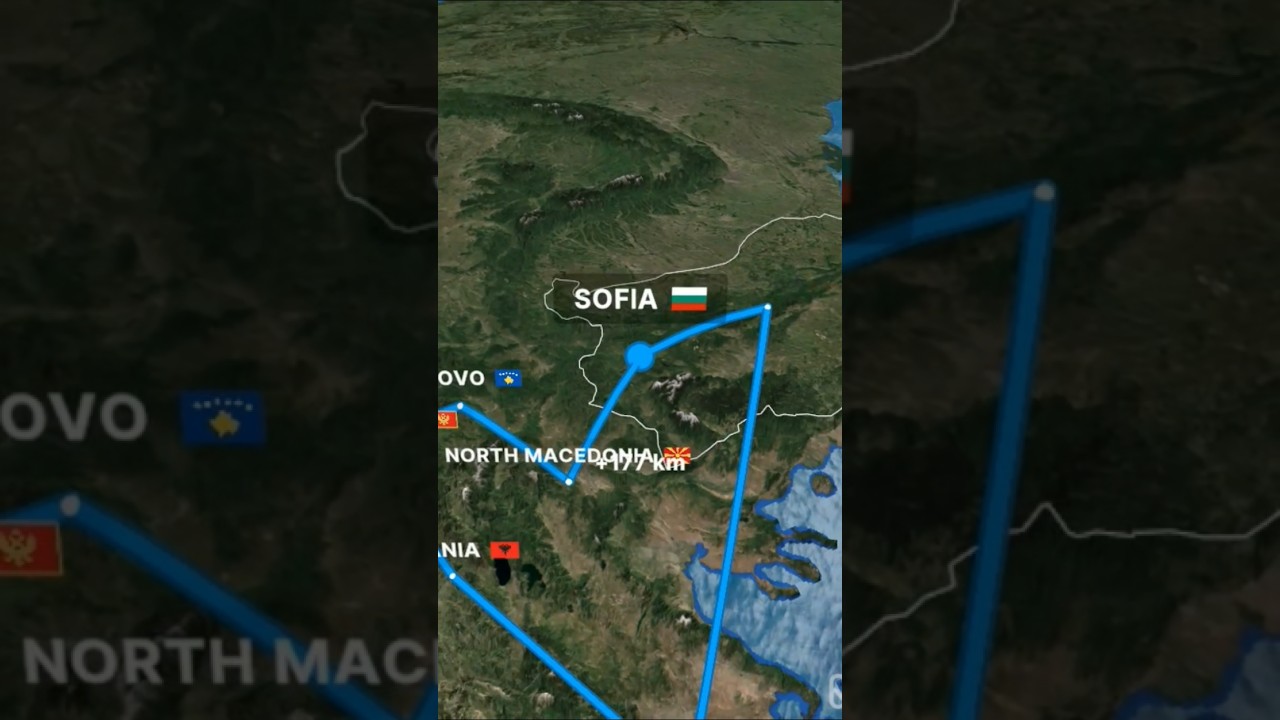 The Balkan Tour - 9 days Itinerary #northmacedonia #kosovo #montenegro #albania #greece #bulgaria