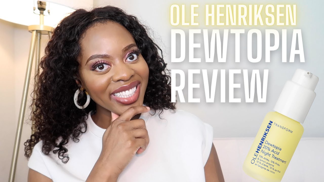OLEHENRIKSEN - Dewtopia™ 20% Acid Night Treatment Review | Worth the Hype? Demo + 30 Day Progress