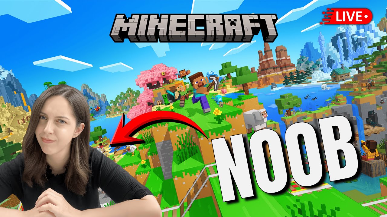 NOOB plays Minecraft for the FIRST TIME! Day 3 | Minecraft