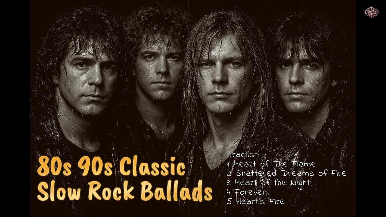 🎧 Classic Slow Rock & Power Ballads | 80s 90s Romantic Rock Album Collection