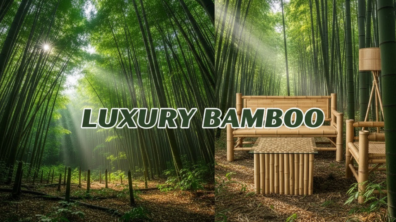 Inside a Modern Bamboo Furniture Factory – Luxury Built From Grass