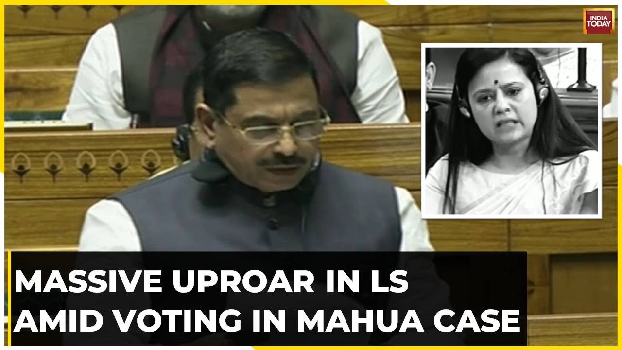 Mahua Moitra Expelled News: Lok Sabha Speaker Puts Motion To Vote In Mahua Moitra Expulsion
