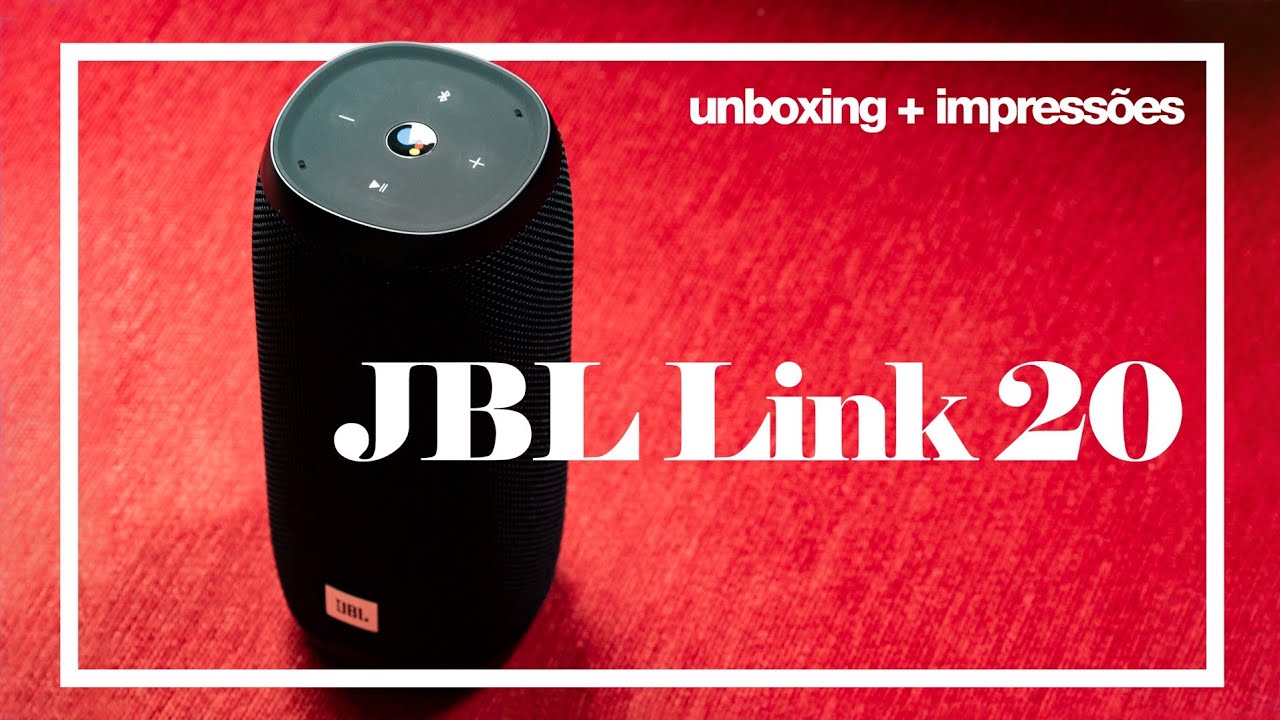 JBL Link 20 - A Caixa de Som Bluetooth com Google Assistant!