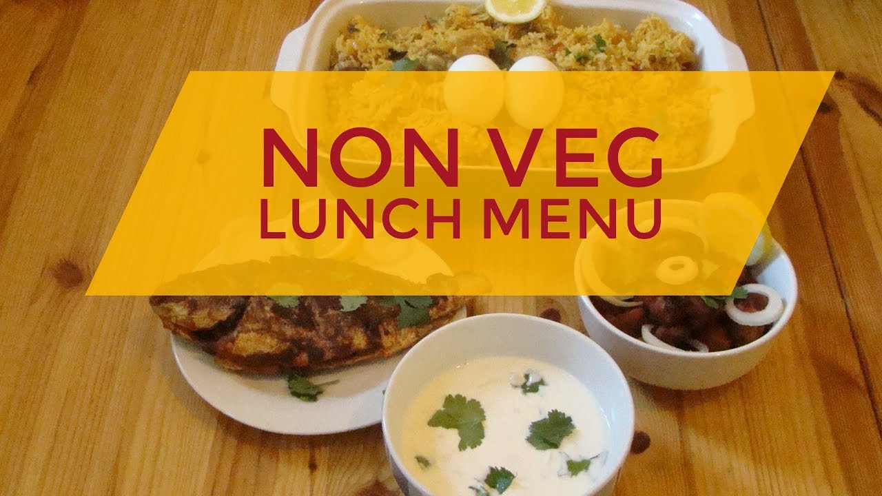 Non-Veg Lunch time Menu || Lunch time Non-Veg Menu