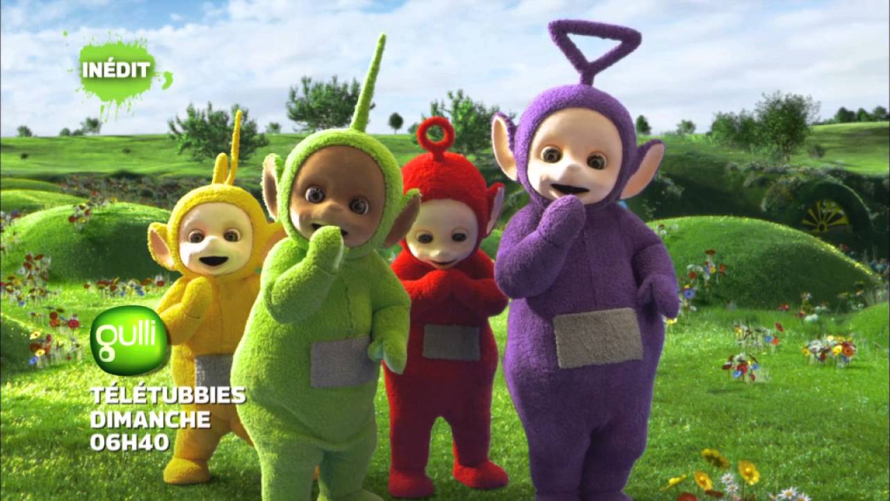 L'avant-première Télétubbies c'est dimanche sur Gulli à partir de 6h40 !