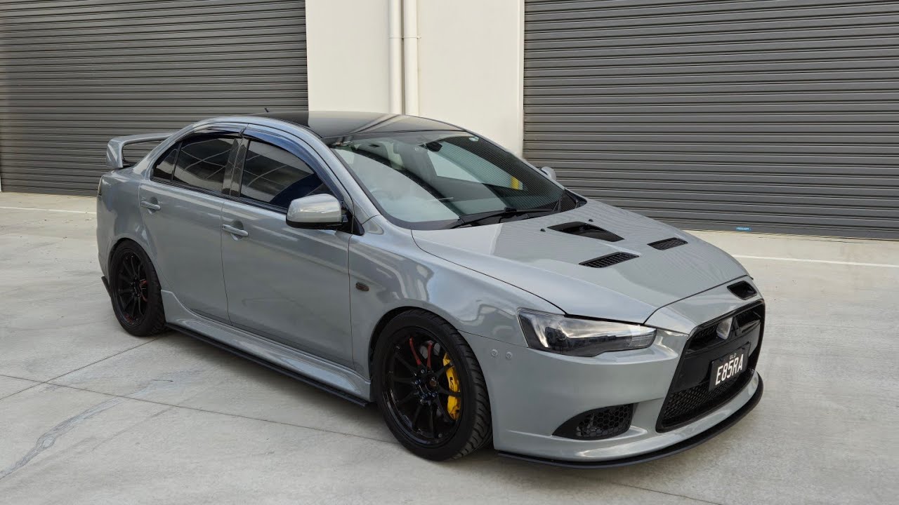 Nardo Grey Mitsubishi Ralliart Feature + Full Mod List