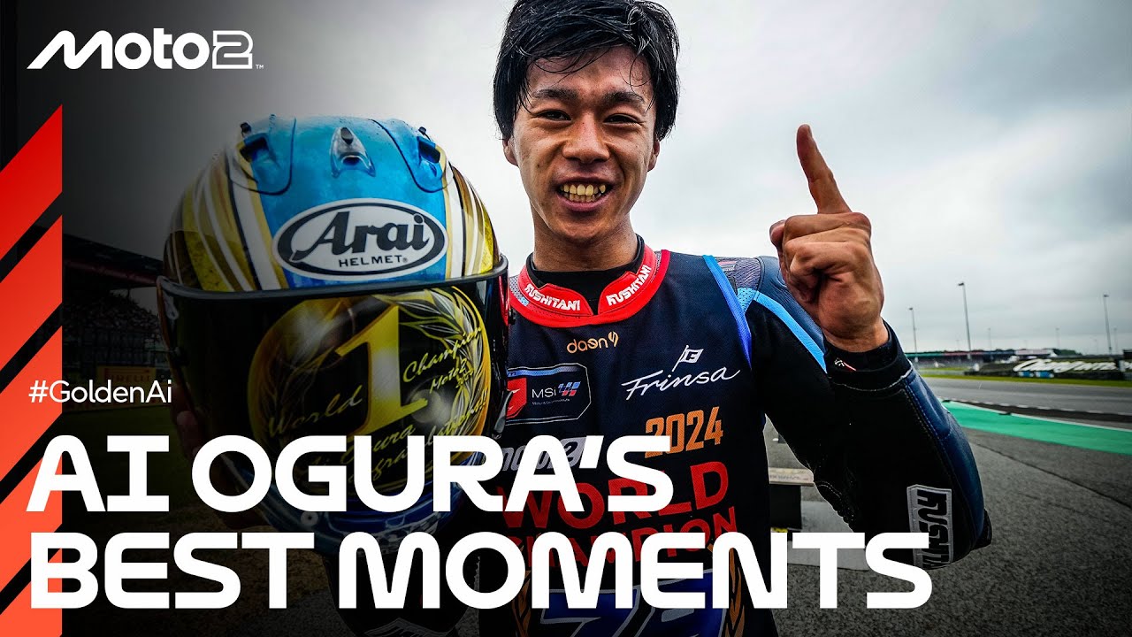 Ai Ogura's Best Moments from 2024! 🤩 | Moto2™ World Champion