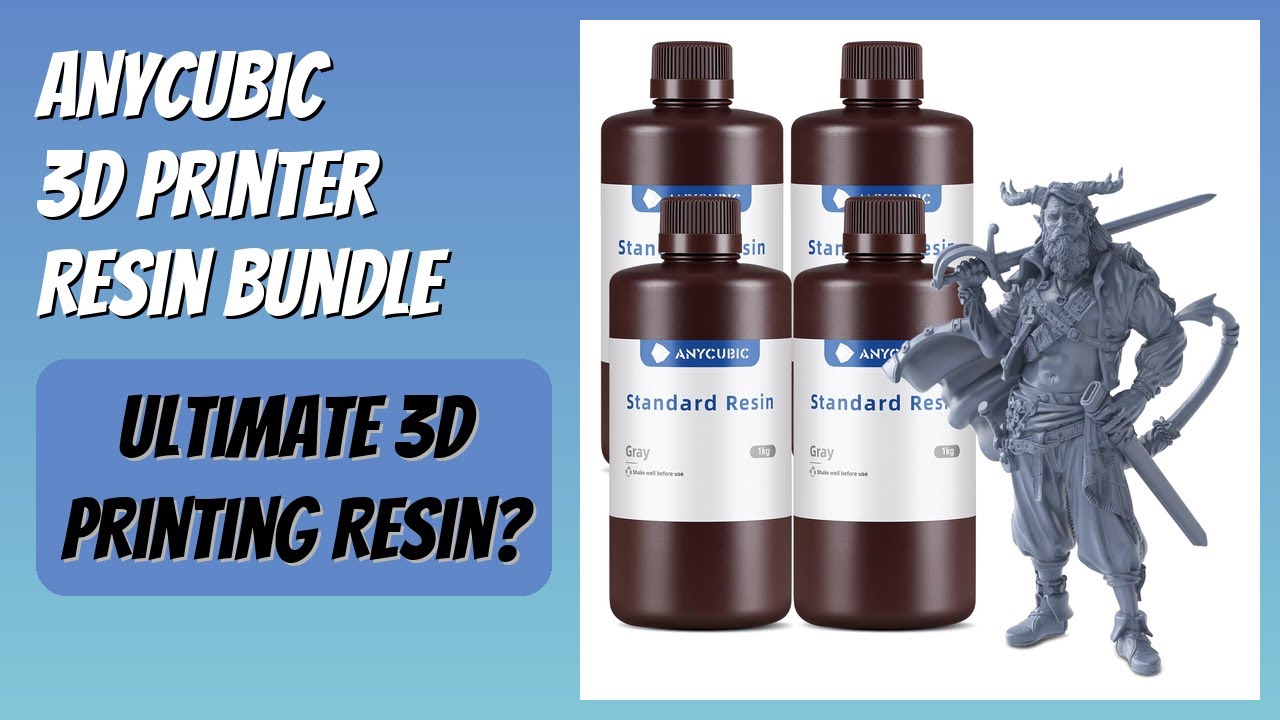REVIEW (2026): ANYCUBIC 3D Printer Resin Bundle. Features