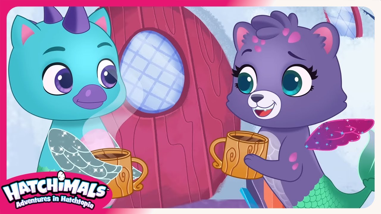Hot Chocolate | Hatchimals Adventures in Hatchtopia | Cartoons for Kids