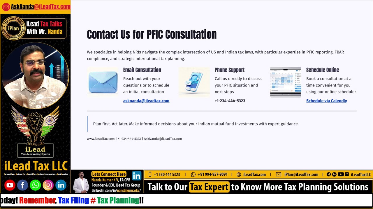PFIC #3 for NRIs 2026 | Do You Need FBAR, FATCA & Form 8621? Don’t Sell Before Watching
