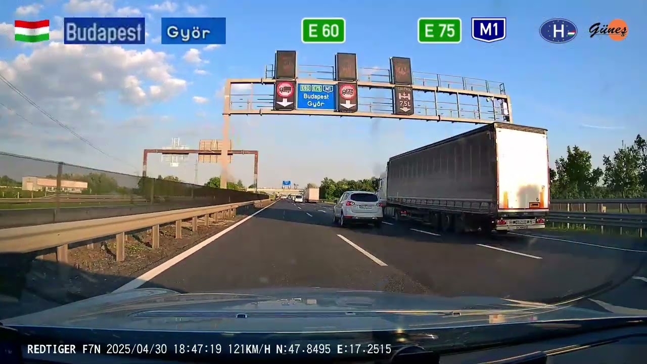 İzin Yolu 2025 Nürnberg - Gaziantep arası Macaristan Etabı