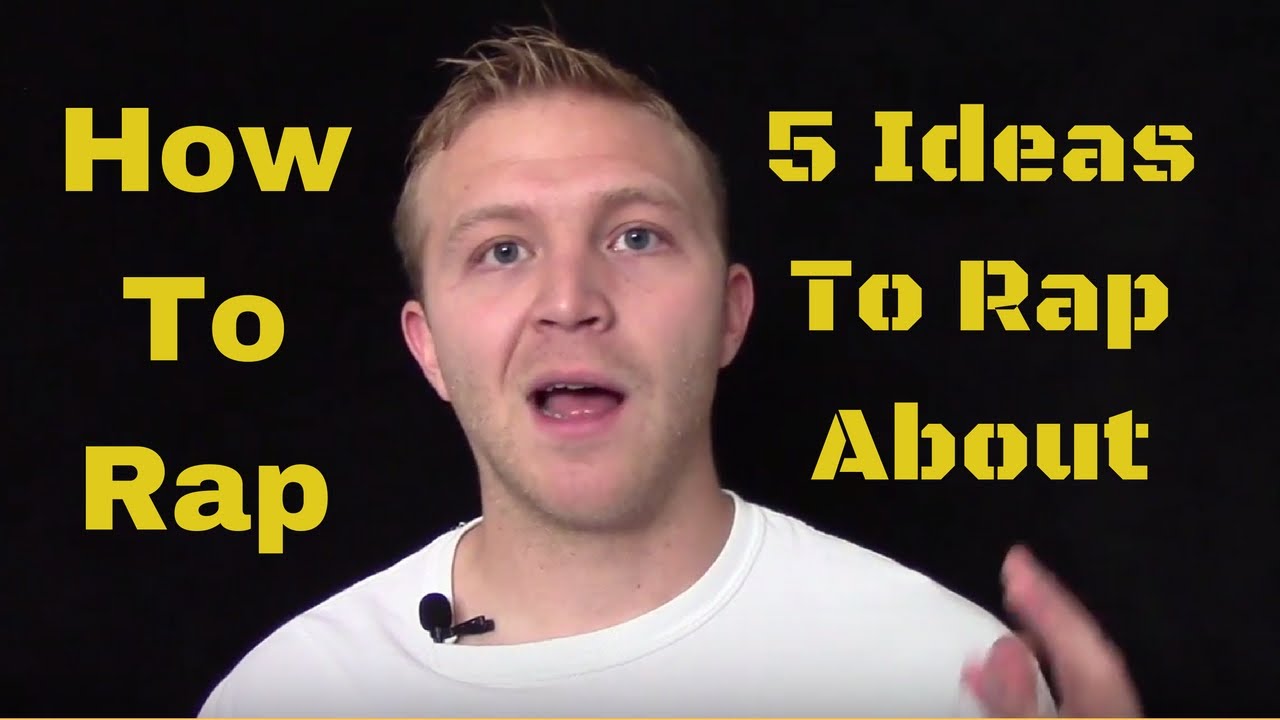 How To Rap: What to Rap About? 5 Ideas