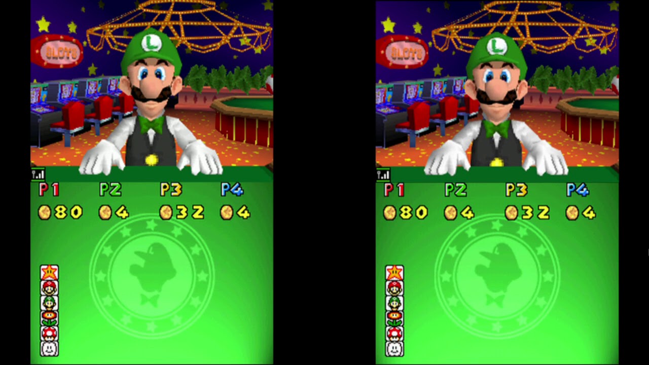 New Super Mario Bros. DS - Minigames VS - Random Minigames - 4 Players