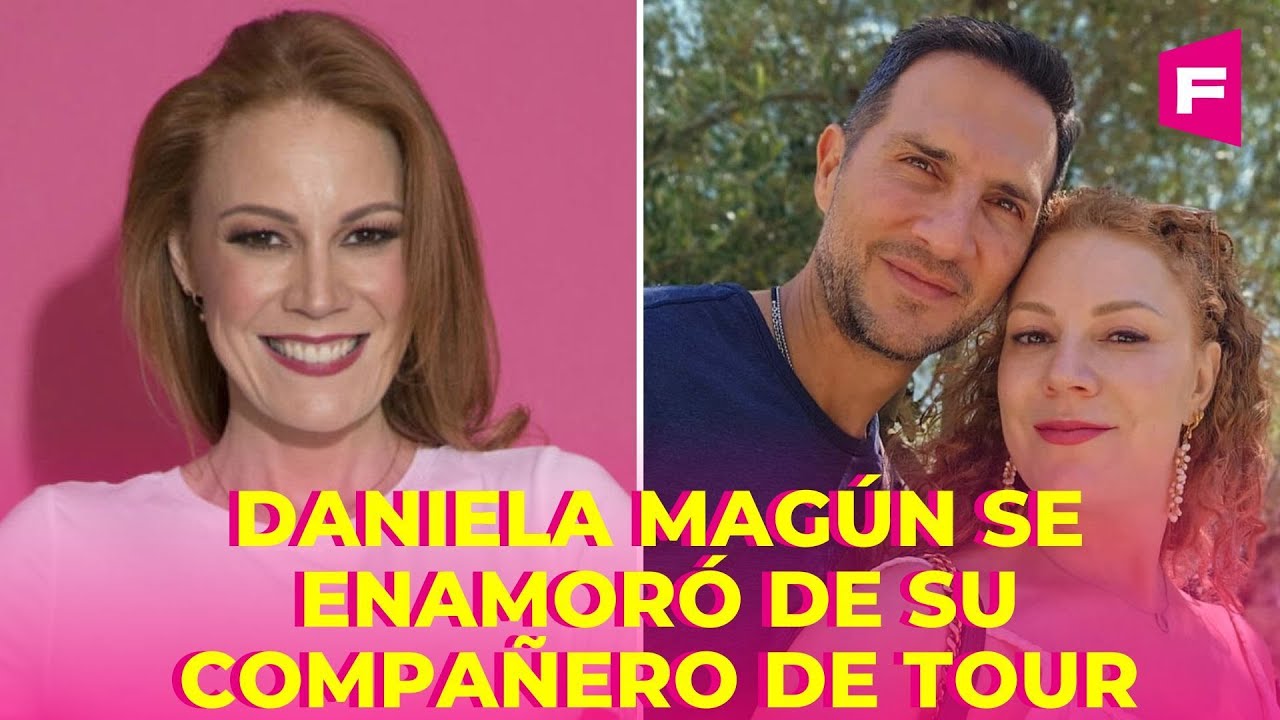 El flechazo de Daniela Magún con un exintegrante de Magneto en los 90's Pop Tour