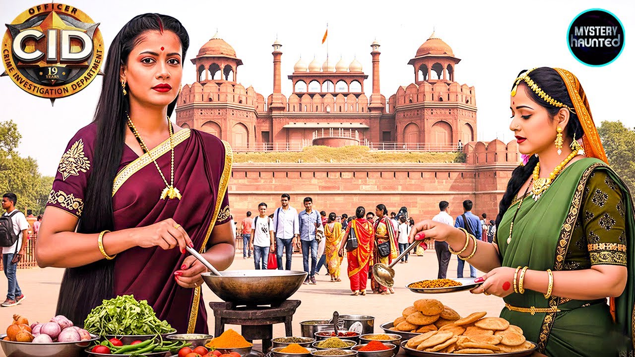 अपराधी को पकड़ने के लिए लाल किला के बाहर खाना बनाने पहुंची पूर्वी और श्रेया || CID New Epidode