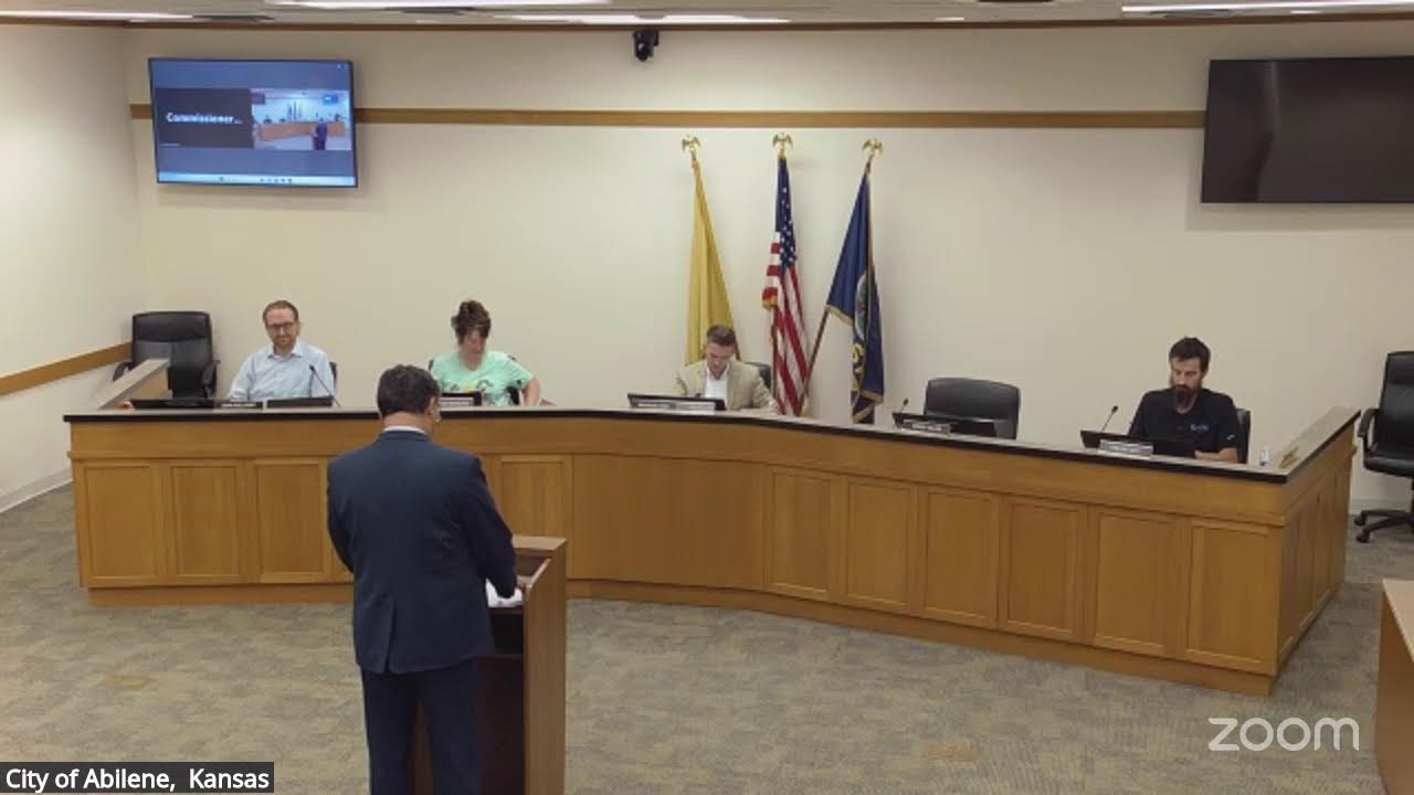 Abilene, Kansas City Commission Meeting