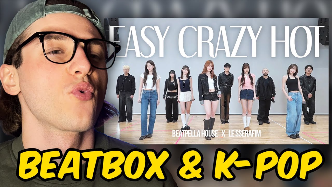 LE SSERAFIM, BEATPELLA HOUSE - EASY, CRAZY, HOT (REACTION) They are so great together