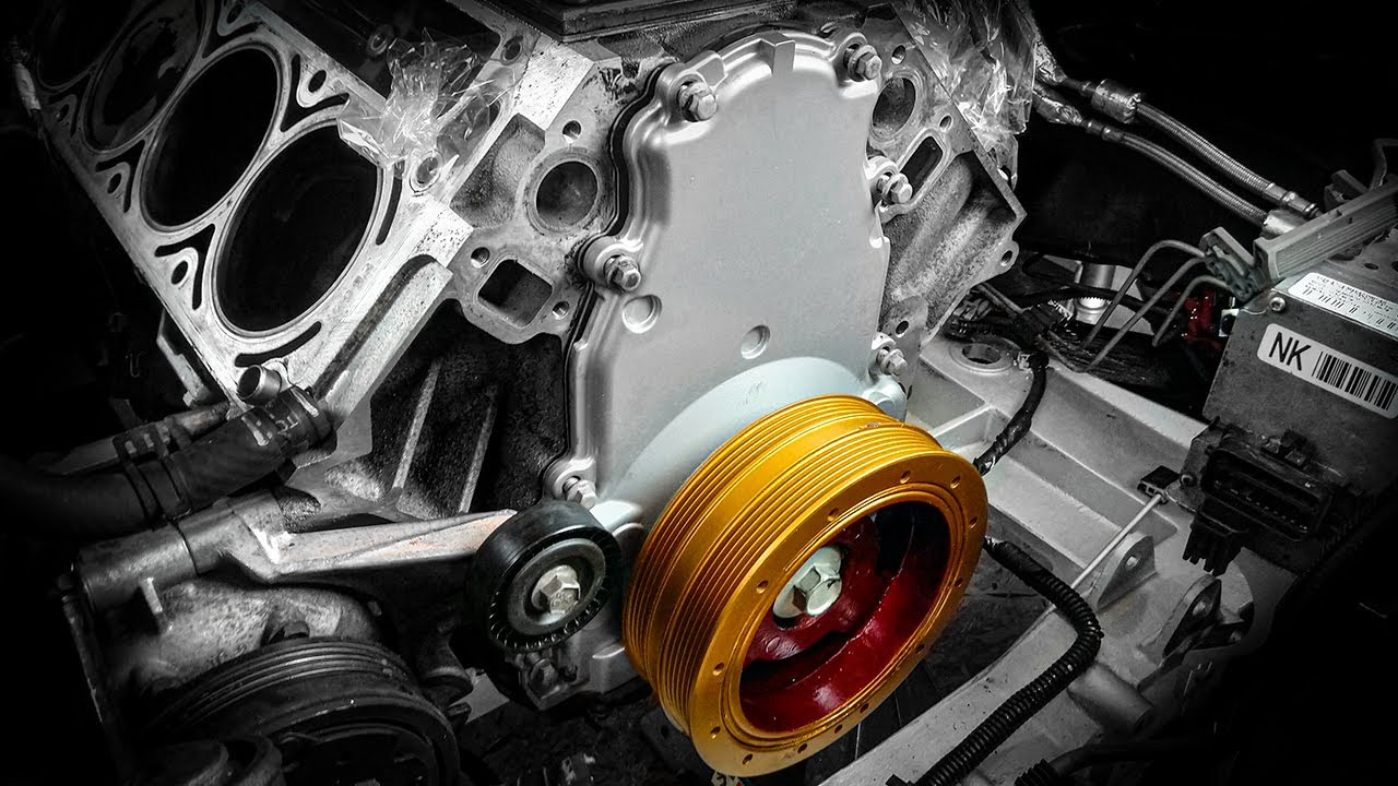 Harmonic Balancer Install - C5 Corvette Build - P21
