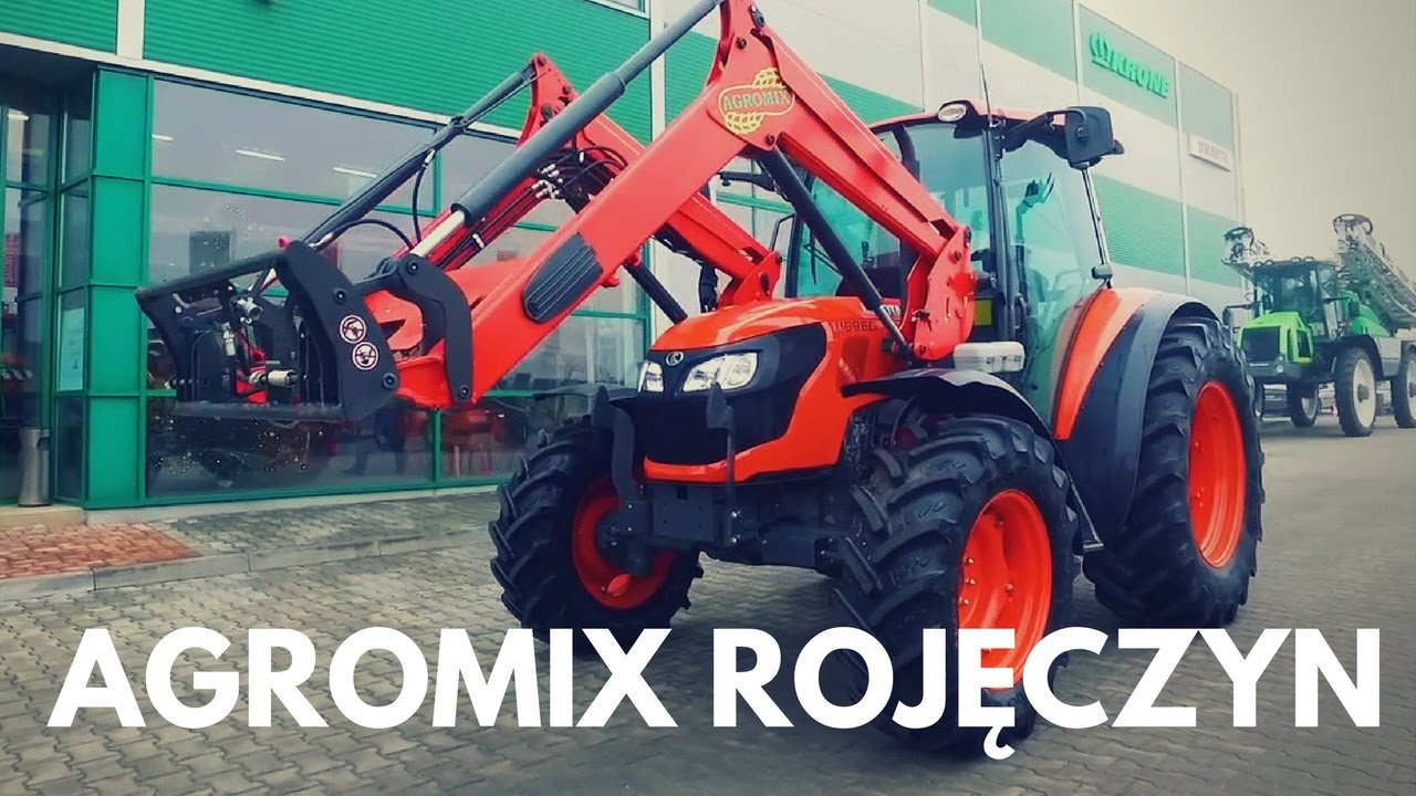 Oferta Agromix Rojęczyn - ciągnik Kubota, ładowarka Manitou