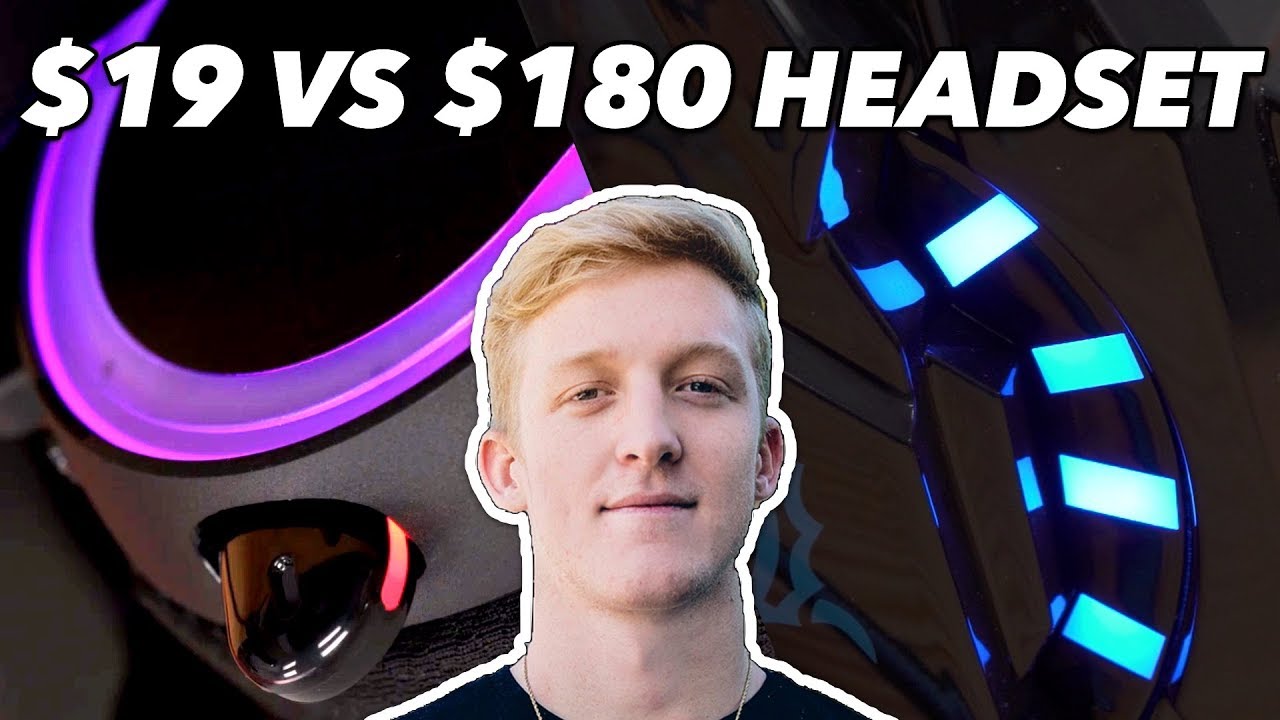 $19 Headset Vs. Tfue's $180 Headset: We Try Cheap Vs. Expensive Gaming Headsets in Fortnite