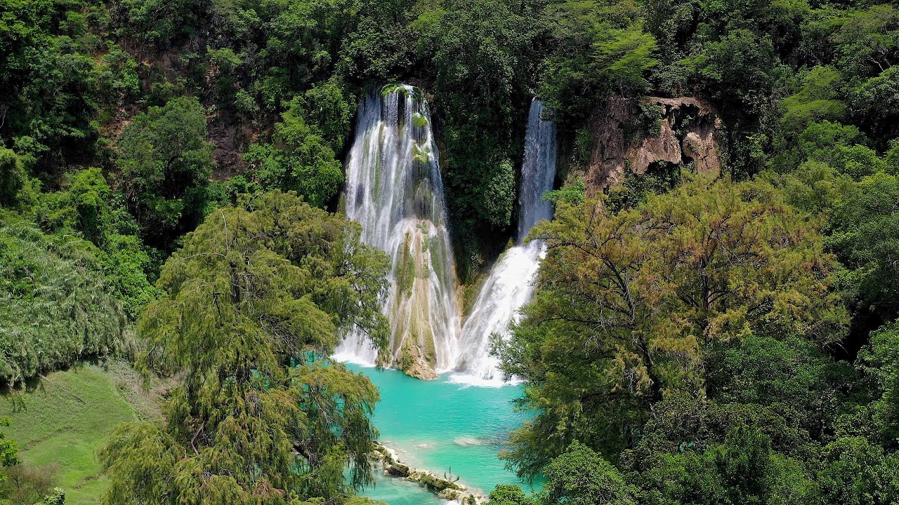 Minas Viejas, un paraíso de aguas coloro turquesa, Huasteca Potosina.